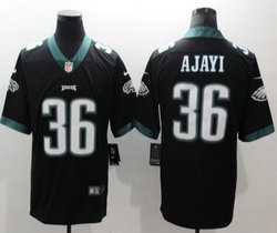 Nike Philadelphia Eagles #36 Jay Ajayi Black Vapor Untouchable Authentic stitched NFL jersey