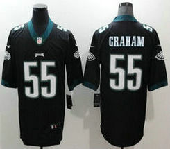 Nike Philadelphia Eagles #55 Brandon Graham Black Limited Vapor Untouchable Authentic stitched NFL jersey