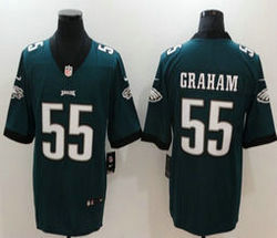 Nike Philadelphia Eagles #55 Brandon Graham Green Limited Vapor Untouchable Authentic stitched NFL jersey