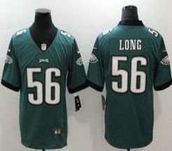 Nike Philadelphia Eagles #56 Chris Long Green Limited Vapor Untouchable Authentic stitched NFL jersey