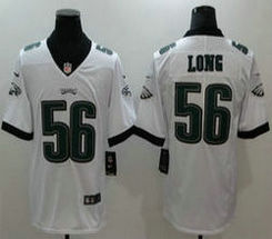 Nike Philadelphia Eagles #56 Chris Long White Limited Vapor Untouchable Authentic stitched NFL jersey