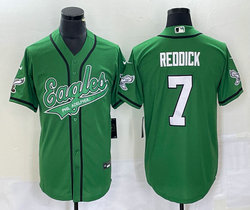 Nike Philadelphia Eagles #7 Haason Reddick Green 2(II) Joint baseball jersey