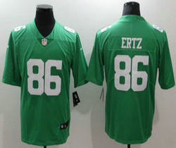 Nike Philadelphia Eagles #86 Zach Ertz Apple Green Vapor Untouchable Authentic Stitched NFL Jersey
