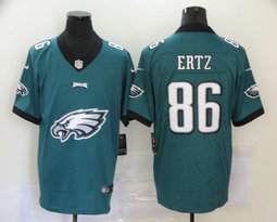 Nike Philadelphia Eagles #86 Zach Ertz Team Logo Authentic Stitched NFL Jersey