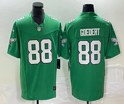 Nike Philadelphia Eagles #88 Dallas Goedert Green Throwback 2023 F.U.S.E. Authentic stitched NFL jersey