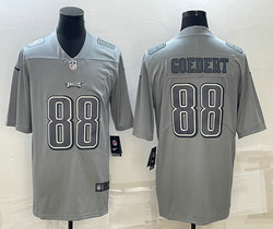 Nike Philadelphia Eagles #88 Dallas Goedert Grey Atmosphere Vapor Untouchable Jersey