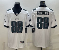 Nike Philadelphia Eagles #88 Dallas Goedert White Vapor Untouchable Authentic stitched NFL jersey