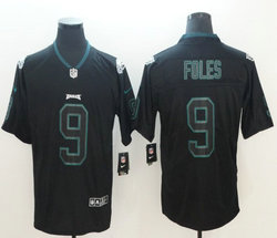 Nike Philadelphia Eagles #9 Nick Foles Lights Out Black Vapor Untouchable Authentic Stitched NFL jersey