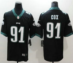 Nike Philadelphia Eagles #91 Fletcher Cox Black Vapor Untouchable Authentic stitched NFL jersey