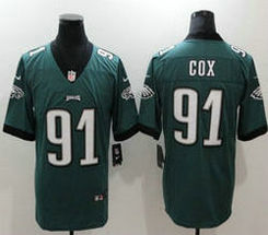 Nike Philadelphia Eagles #91 Fletcher Cox Green Vapor Untouchable Authentic stitched NFL jersey