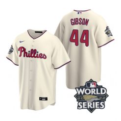 Nike Philadelphia Phillies #44 Kyle Gibson 2022 World Series Cray Game Authentic Stitched MLB Jersey