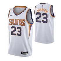 Nike Phoenix Suns #23 Cameron Johnson White Game Authentic Stitched NBA jersey