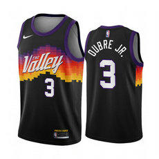 Nike Phoenix Suns #3 Kelly Oubre Jr. 2020-21 City With Advertising Authentic Stitched NBA jersey