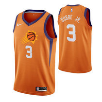 Nike Phoenix Suns #3 Kelly Oubre Jr. Orange Game Authentic Stitched NBA jersey