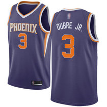 Nike Phoenix Suns #3 Kelly Oubre Jr. Purple Game Authentic Stitched NBA jersey