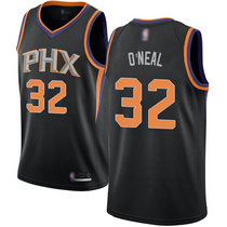 Nike Phoenix Suns #32 Shaquille O'Neal Black Game Authentic Stitched NBA jersey