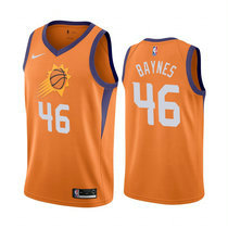 Nike Phoenix Suns #46 Aron Baynes Orange Game Authentic Stitched NBA jersey
