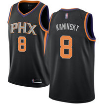Nike Phoenix Suns #8 Frank Kaminsky Black Game Authentic Stitched NBA jersey