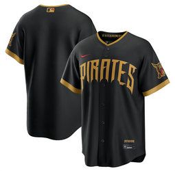 Nike Pittsburgh Pirates Blank Black 2026 City MLB Jersey
