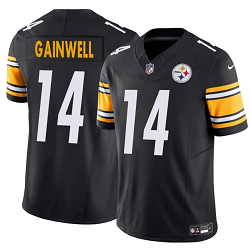 Nike Pittsburgh Steelers #14 Kenneth Gainwell Black Stitched Football Jersey