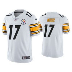 Nike Pittsburgh Steelers #17 Anthony Miller White Vapor Untouchable Authentic stitched NFL jersey
