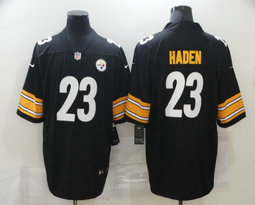 Nike Pittsburgh Steelers #23 Joe Haden Black Vapor Untouchable Limited Authentic stitched NFL jersey