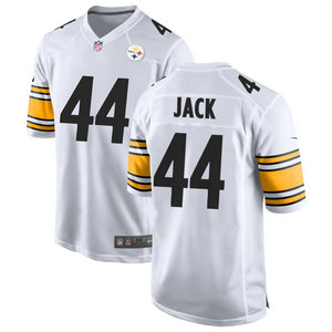 Nike Pittsburgh Steelers #44 Myles Jack White Vapor Untouchable Authentic Stitched NFL Jersey