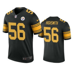 Nike Pittsburgh Steelers #56 Alex Highsmith Black Rush Authentic Stitched NFL Jersey