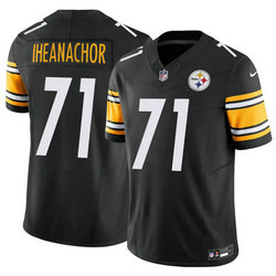 Nike Pittsburgh Steelers #71 Max Iheanachor Black 2026 Draft Authentic Stitched NFL Jersey