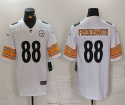 Nike Pittsburgh Steelers #88 Pat Freiermuth White Vapor Untouchable Authentic stitched NFL jerseys