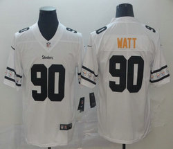 Nike Pittsburgh Steelers #90 T. J. Watt Team Logos Fashion Vapor Untouchable Authentic Stitched NFL jersey