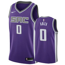 Nike Sacramento Kings #0 Trevor Ariza Purple Game Authentic Stitched NBA Jersey