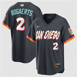 Nike San Diego Padres #2 Xander Bogaerts Obsidian 2026 City MLB Jersey
