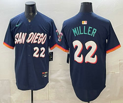Nike San Diego Padres #22 Mason Miller Button 2026 City MLB Jersey