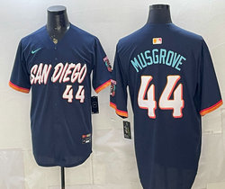Nike San Diego Padres #44 Joe Musgrove Button 2026 City MLB Jersey
