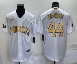 Nike San Diego Padres #44 Joe Musgrove White 2022 All Star Authentic Stitched MLB Jersey
