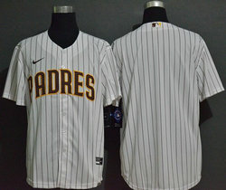 Nike San Diego Padres Blank White Game Authentic Stitched MLB Jersey