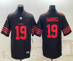 Nike San Francisco 49ers #19 Deebo Samuel Black New Vapor Untouchable Authentic Stitched NFL Jerseys