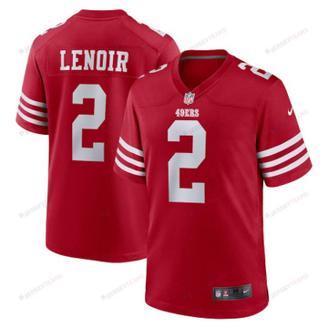 Nike San Francisco 49ers #2 Deommodore Lenoir Red Vapor Untouchable Authentic Stitched NFL Jersey