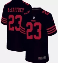 Nike San Francisco 49ers #23 Christian McCaffrey Black 2023 Vapor Untouchable Authentic Stitched NFL Jersey