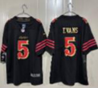 Nike San Francisco 49ers #5 Mike Evans Rivalries Authentic Stitched NFL Jersey