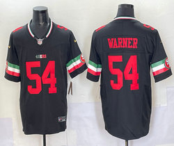 Nike San Francisco 49ers #54 Fred Warner Mexico Authentic Stitched NFL Jersey