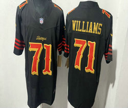 Nike San Francisco 49ers #71 Trent Williams Black Rivalries Stitched Football Jersey