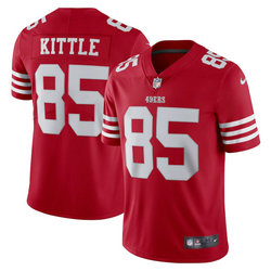 Nike San Francisco 49ers #85 George Kittle Red 2022 Vapor Untouchable Authentic Stitched NFL Jerseys