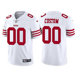 Nike San Francisco 49ers Customized White 2022 Vapor Untouchable Authentic Stitched NFL Jerseys