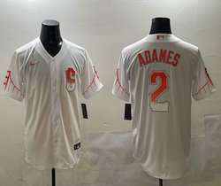 Nike San Francisco Giants #2 Willy Adames City Authentic Stitched MLB Jersey
