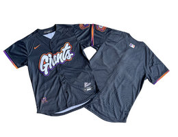 Nike San Francisco Giants Blank Black City Authentic Stitched MLB Jersey