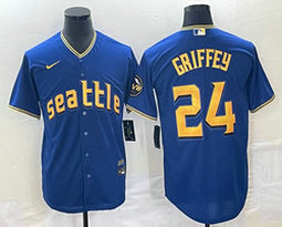 Nike Seattle Mariners #24 Ken Griffey 2023 City Game Authentic Stitched MLB jersey
