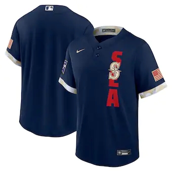 Nike Seattle Mariners Blank 2021 All star Blue Game Authentic Stitched MLB Jersey.jpg