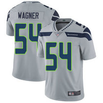 Nike Seattle Seahawks #54 Bobby Wagner Grey Vapor Untouchable Authentic Stitched NFL Jersey